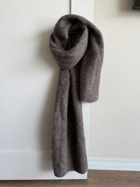 Soft Goat Brushed Alpaca Blend Scarf